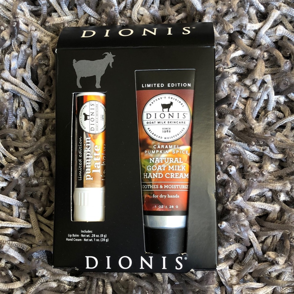 NWT Dionis goat milk hand cream and chapstick